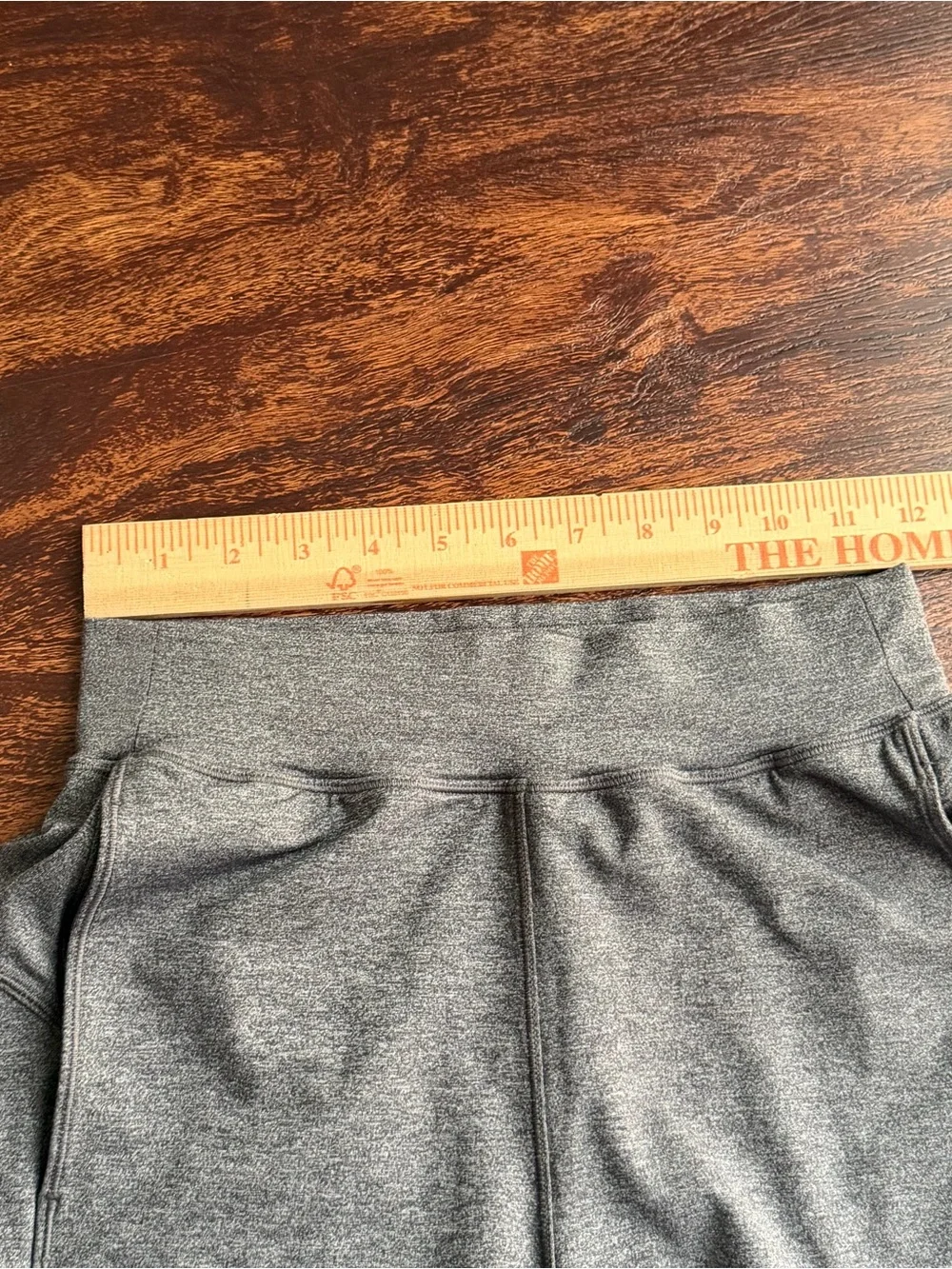 lululemon Rejuvenate Crop 18” Heathered Black Gray Size 2